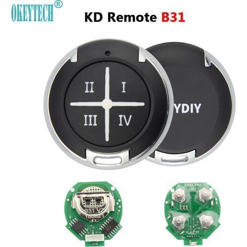 OkeyTech Garage Door KD Remote 4 Buttons B Series B31 for KD900 KD900+ URG200 KD-X2 Mini KD Remote Master