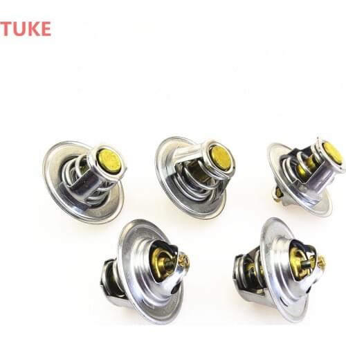 RWSYPL Qty 5 Engine 82 Degrees Coolant Automatic Thermostat Sensor For Golf Passat Beetle Polo Caddy Beetle TT A4 A3 050121113H