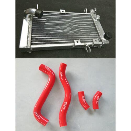 Aluminum Radiato + Silicone Hose For Suzuki SV650 SV650S SV 650 K1/K2 1999-2002 kit 2000 2001 99 00 01 02