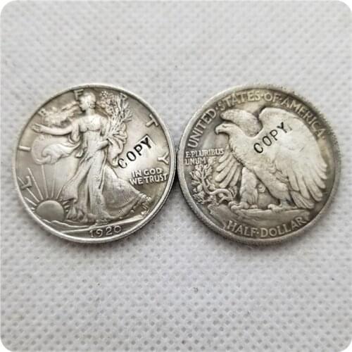 USA 1920-P,S,D Walking Liberty Half Dollar COIN COPY commemorative coins-replica coins medal coins collectibles