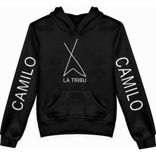 Pop Singer Camilo Echeverry Hoodie Print Childrens Sweatshirts Girl Boys Pullover Harajuku Streetwear 2021 Kids Clothes