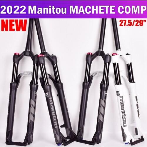 Bicycle Fork Manitou Machete Comp 27.5inch 29er size air Forks Mountain MTB Bike Fork suspension Oil and Gas Fork