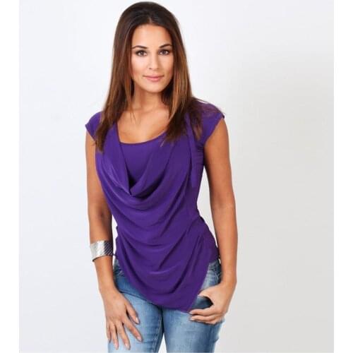 Sports Casual Vest Womens 2020 Summer Running Fitness T-Shirts Fake Double Layer Top Solid Color Round Neck Sleeveless Tshirt
