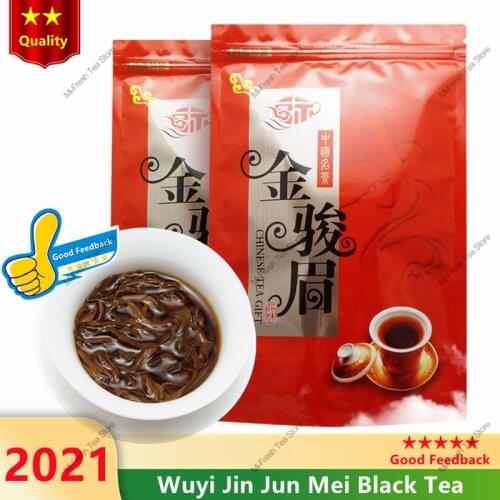 2021 China Wuyi Jin Jun Mei Black 250g Jinjunmei Black Kim Chun Mei Red For Weight Lose Health Care Green Food