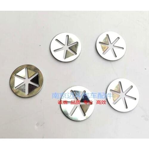 5pcs for Fiat VIAGGIO front fog lamp bright frame bright bar rear bumper reflector fixing clip buckle