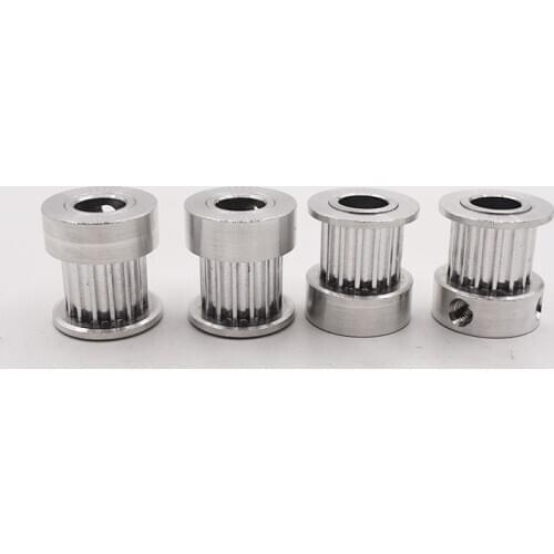 Aluminum Alloy BF Type 3M 15 Teeth 5/6/6.35/7/8mm Inner Bore Timing Pulley 11mm Width 3mm Pitch Synchronous Wheel