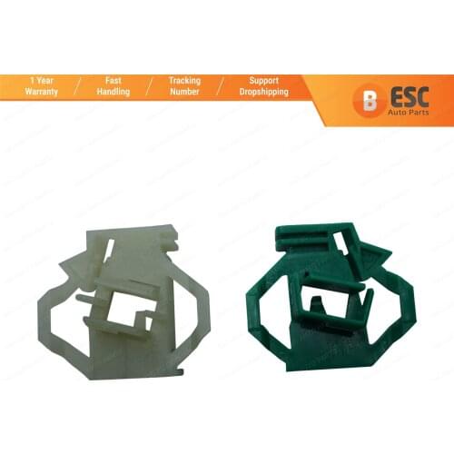 ESC EWR34 + EWR63 Window Regulator Repair Clips Front Right 1 U0837462B for Skoda Seat VW