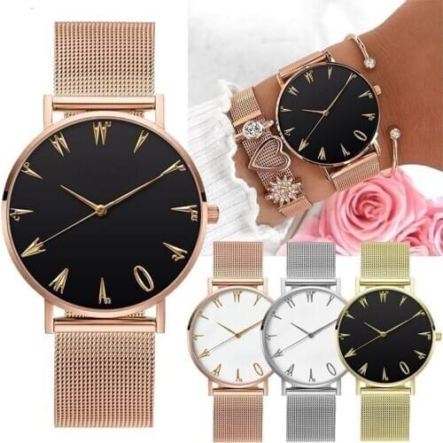 Womens Watches Luxury Bracelet Watch Women Stainless Steel Strap Ladies Watch Woman Casual Gift Clock Reloj Mujer Montre Femme