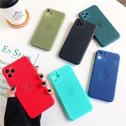 Hot Sale Silicone Colorful Heat Dissipation Male Case for iPhone 12 Pro Max XR XS Max 7Plus 8Plus 7 8 11 Pro Max X XS 12Mini 12
