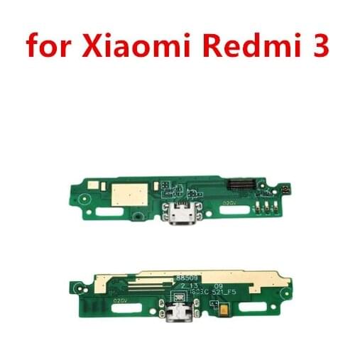 For Xiaomi Redmi 3 USB Charger Port Dock Connector PCB Board Ribbon Flex Cable phone screen repair spare parts