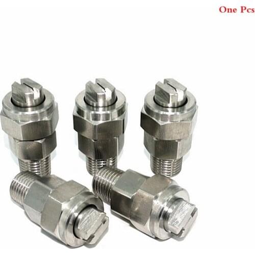 Flat fan spray nozzle,Veejet spray nozzle,High Pressure Nozzle Tip SJVC 1/4" Pressure Washer Accessories SS for dust removal