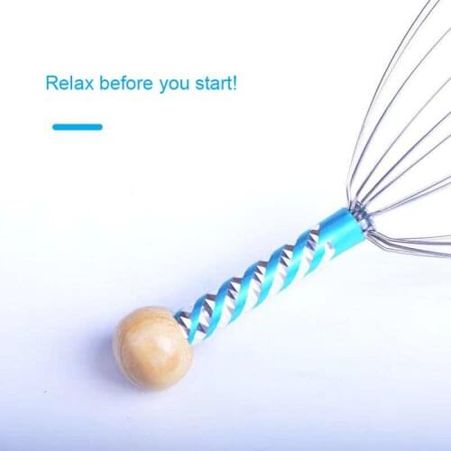 Flirting Artifact Stress Tens Pain Relief Octopus Head Scalp Neck Stress Release Relax Claw Tool