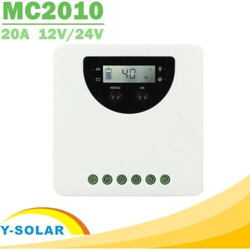 MPPT Solar Charge Controller 20A 12V 24V Auto Real-time Energy Statistics Full Digital Solar Regulator Liquid Gel AGM Lithium