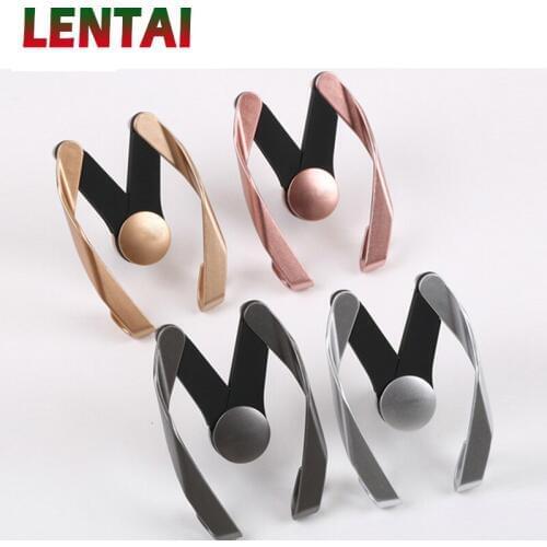 LENTAI For Skoda octavia a7 a5 rapid fabia superb Suzuki swift grand vitara Abarth 1Pc Auto Car air outlet Phone stand M Styling