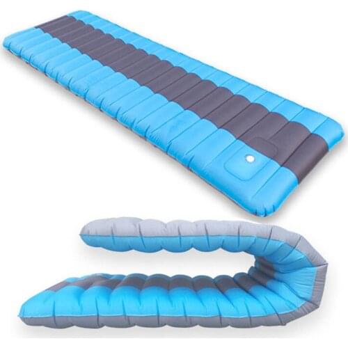 New Outdoor Air Mattress Sleeping Mat Picnic Camping Beach Mat Seat Cushion Pad Inflatable Pongee Fabric Air Cushion Pad MG908