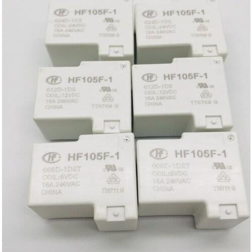 JQX-105F-1-005D 1dst Single Normally Closed 4-Pin 15A Macro Relay