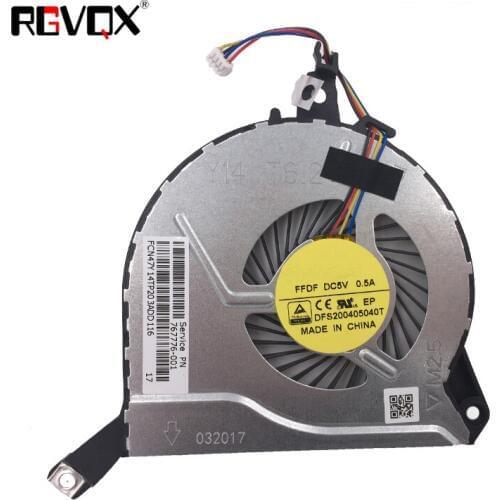 New Original Laptop Cooling Fan For HP Pavilion 14-V 15-V series PN:EF75070S1-C130-S9A DFS531105MC0T FB06008M05SPA-001
