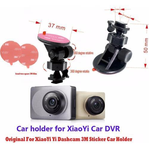 Original Car 3M Sticker Holder Stand PC Bracket For Xiaoyi Yi Smart Car Camera .Dash Cam Mirror Mount Kit for xiaoyi Dash Cam