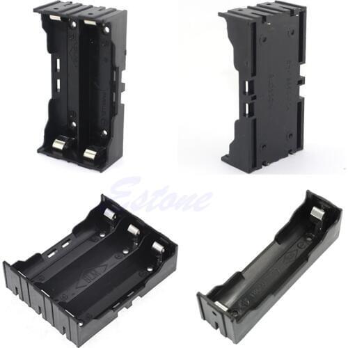 Plastic Battery Case Holder Storage Box For 18650 Rechargeable Battery 3.7V DIY