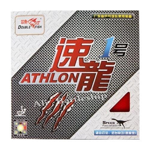 Doublefish ATHLON 1 high bounce inner power table tennis racket rubber with premium sponge