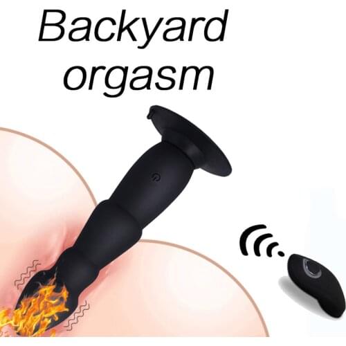 Threaded Pull Bead Silicone Back Court Long Anal Plugs Massager Anal Sex Toys For Women Men Gay Pull Anal Plug