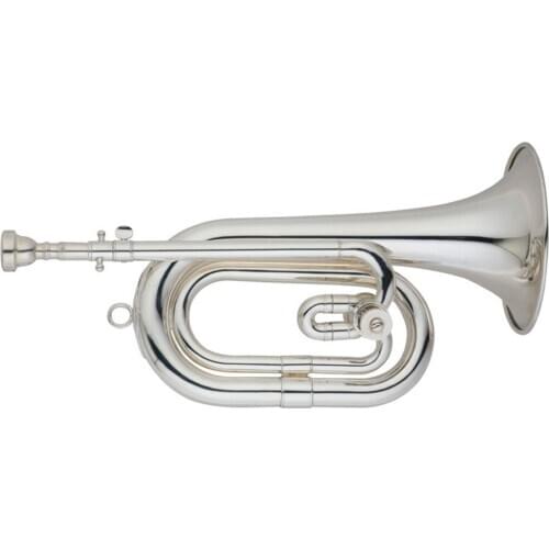 High quality nickel plated bugle horn