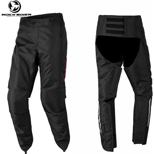 ROCK BIKER Motorcycle Quickly off pants Moto Motocross racing trousers Warm Windproof Sports Knee Protective Riding pants M-4XL