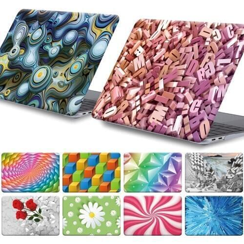 For Apple MacBook Air Pro Retina 11 13 15&New Air 13 / Pro 13 15 16 with Touch Bar - Hard Shell Laptop Cover Case A2289 A2251