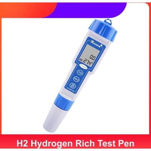 CT-8023 Handheld Negative Potential Test Pen H2 Hydrogen Rich Detection Pen Temperature Detector Plain Water Analyzer