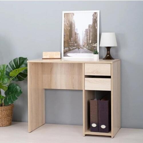 Computer Desk, White Home Office Desk with Space Saving Design, dressing Table Study Writing/Workstation