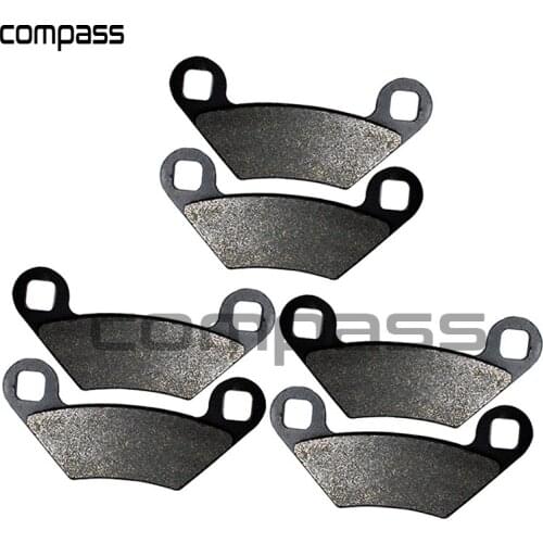 Motorcycle Part Front and Rear Brake Pads for POLARIS 550 Sportsman Touring EFi 2010 2011 2012