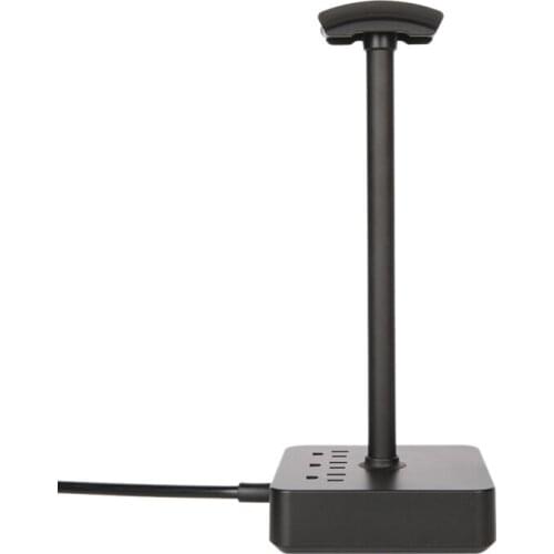 Headphone Stand with 3 USB and PD 18W Fast Charge Port AC 1200W 3 Outlets for Desktop Gaming Headset Accessories-US Plug