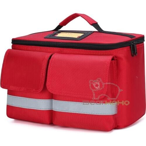 Empty First Aid Kit Waterproof Medicine Kit Car Emergency kit Outdoor Rescue Satchel Survival Kit for Travel Camping Sports