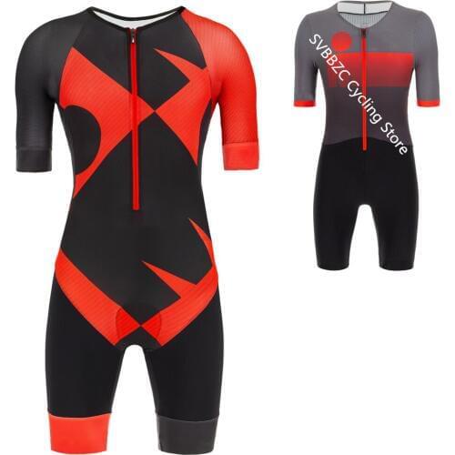 SVBBZ Pro Womens Triathlon Suit Quick Dry Womens Cycling Jersey Skinsuit Jumpsuit Maillot Ropa ciclismo Cycling Clothing set