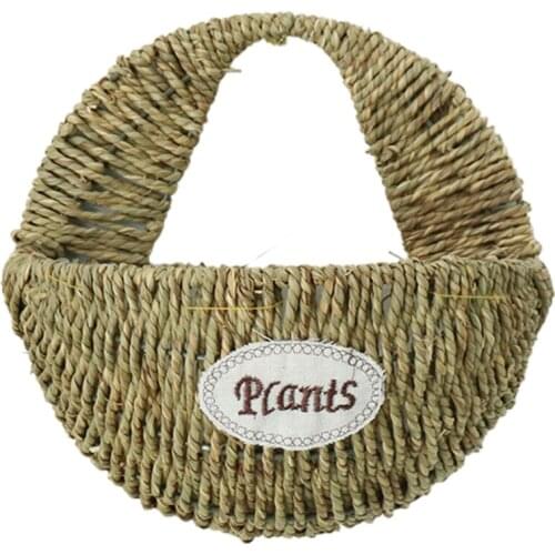 Home Decoration Planters Manual Weave Flowerpot Organizing Storing Kellymoon Gift To A Friend Wall Hanging Baskets For Plants