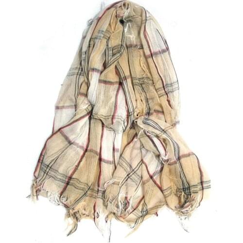 Unisex Plaid Scarf Retail Thanksgiving & Christmas Gift Classical Unisex Scarf Ladies Lattice Shawl 2020 Fall Plaid Scarf