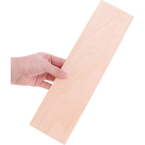 1:12 Dollhouse Miniature Mini Wainscot Wall Decoration DIY Accessories Wood Pizies