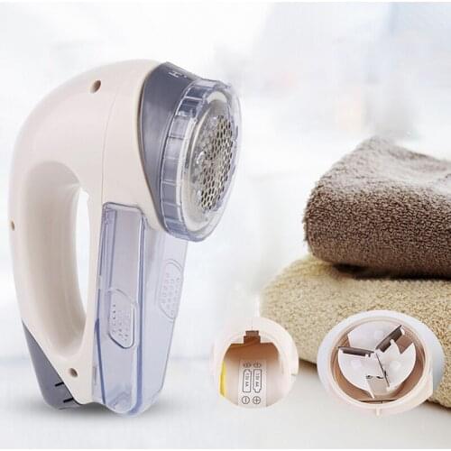 Lint Remover for Clothes, Sweater Shaver Electric Fabric Shaver Defuzzer Clothing Lint Remover, Removable Bin, Battery Operated