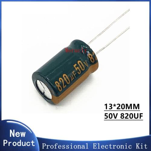 5PCS 450V 120UF 20% High frequency and low impedance in-line aluminum electrolytic capacitors long life Brand new authentic