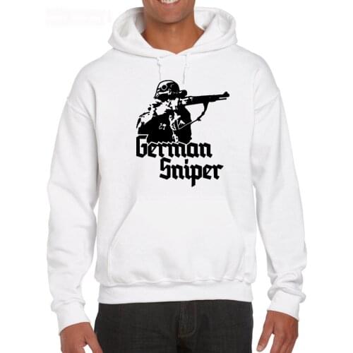 Brand Cheap Sale German Sniper Rifle 98k K98 Target Telescope Soldier Elite Weapon Militaria Graphic Hoodies Sweatshirt