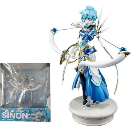 Original japan anime word Art Online Alicization War of Underworld Asada Shino Pvc Action Figure Kids Toys