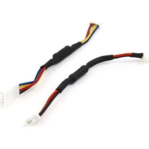 4Pin Fan Resistor Cable 4 Pin Male to 4Pin Female Connector Reduce PC CPU Fan Speed Noise Extension Resistor Slow down Cable