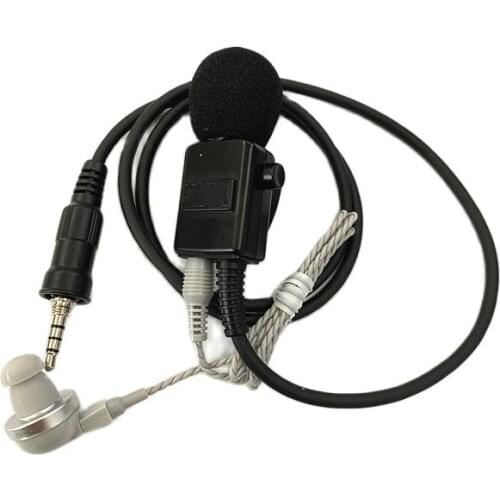 MH-62A4B Earpiece Headset Mic For Yaesu Vertex VX-6R VX-7R VX6R VX7R FT-270 FT-270R VX-127 VX-170