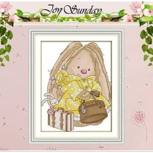 Can't Pick Up The Luggage Counted Cross Stitch 11CT 14CT Cross Stitch Set Wholesale DIY Cross-stitch Kit Embroidery Needlework