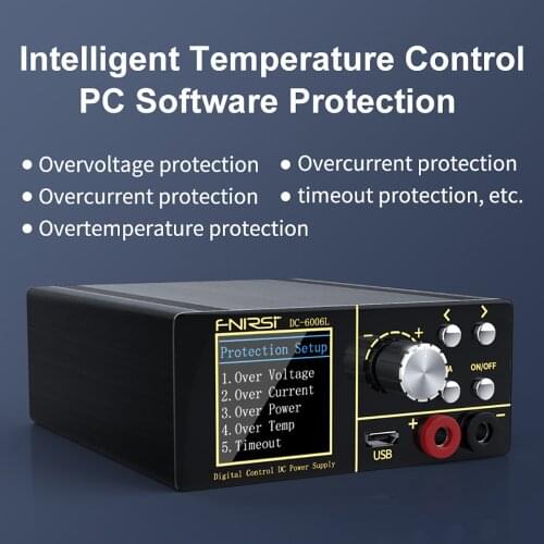 PD 80W Desktop mini Power Supply DC - DC Voltage current Step-down mini Power Supply buck Voltage converter voltmeter 60V 6A