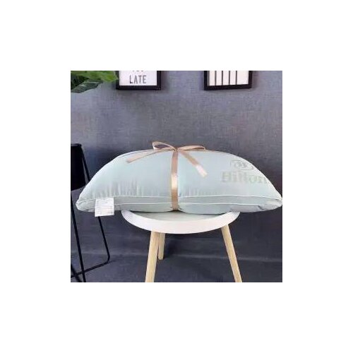2021 New Hilton Five-star Hotel Pillow Pure Color Microfiber Filled Cushion Bedroom Sleeping Bedding Pillow Core 48x74cm