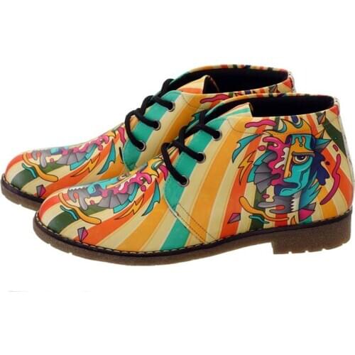Digital printed women hashpapi boots