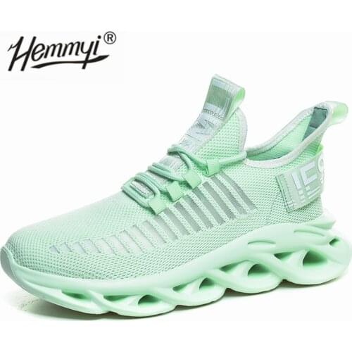 Hot Big Size Sneakers Women Couple Shoes Summer Mesh Breathable Light Street Fashion Platform Sneakers Men Twist Chunky Shoes