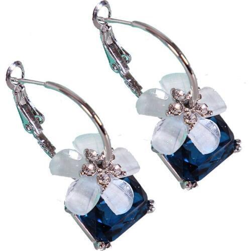 Earrings Fashion Jewelry Exaggerated Atmosphere Trend Temperament Fashion Ear Jewelry Crystal Cherry Earrings Earrings For Women