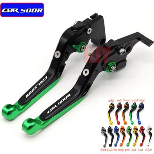 CNC Folding Extendable Motorcycle Brake Clutch Levers For HONDA CBR500R CBR500 R CBR 500R CBR 500 R 2013 2014 2015 2016 2017